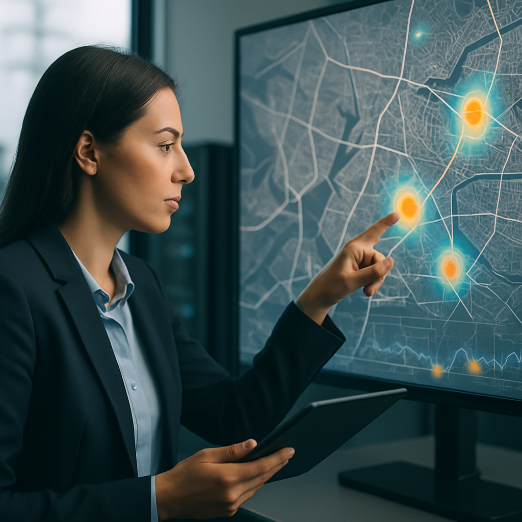 Raumzeitliche Mustererkennung in GIS für Industrie – SaskMap