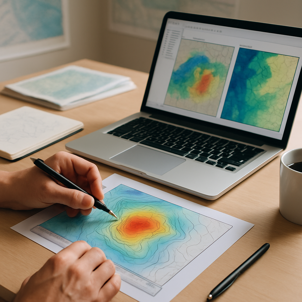 Geostatistische Analysen und Modellierung mit SaskMap GIS-Lösungen
