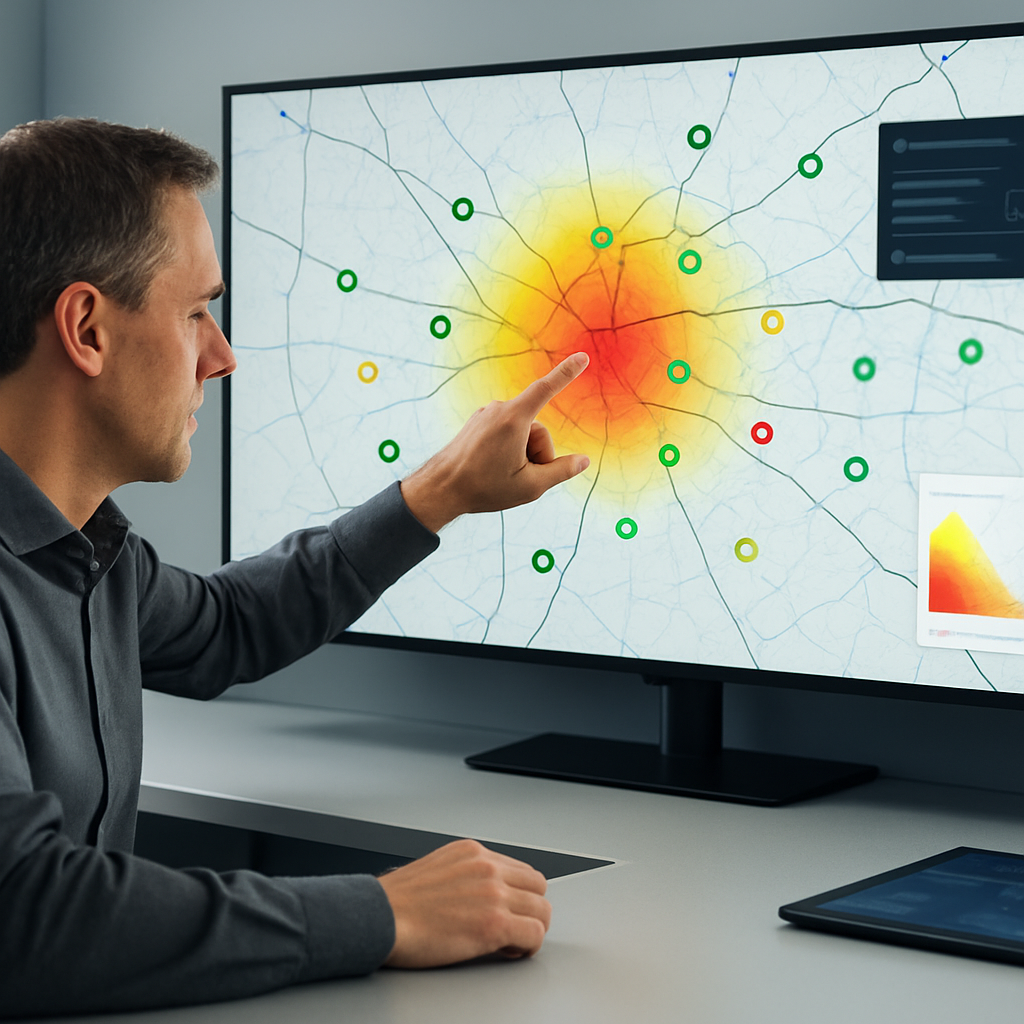 Datenbasiertes Kartendesign und UX in der Industrie – Saskmap